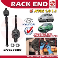 S2U Car Steering Rack End Tie Rod Inner Hyundai Atos 1.0 1.1 57755-02000 Kepala Ball Joint Tayar Kereta Suspension