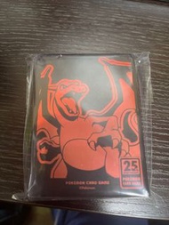 Pokémon PTCG 噴火龍 25週年 禮盒 卡套