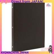 Directly from Japan  MUJI Binder A4, 30 holes, Dark Gray 82110098