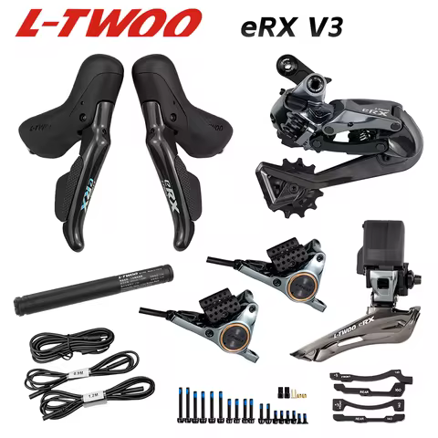 LTWOO V3 eRX eR9 2x12s / 2x11s Road Electronic Groupset, Electronic Groupset, Replaceable battery, A