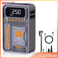 HIMISS 150PSI Tire Inflator Portable Air Compressor 60W Electric Tire Pump With LCD Digital Recharge