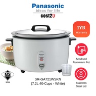 Panasonic 7.2L Large Conventional Rice Cooker | SR-GA721WSKN (Periuk Nasi Besar 电饭锅 Large Rice Cooke