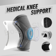 Bossco Moslem Knee Protector With Spring And Patella Gel Knee Pad Basketball Badminton Volleyball Futsal Ball Knee Support Knee Support Knee Brace Knee Protector Knee Pad Pain Therapy Tool premium Quality Kneepad