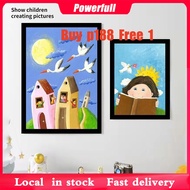 A4/A5/A6/A3 Magnetic Frame Wall Picture Photo Frame Certificate Framework Wall Sticker Frame W32