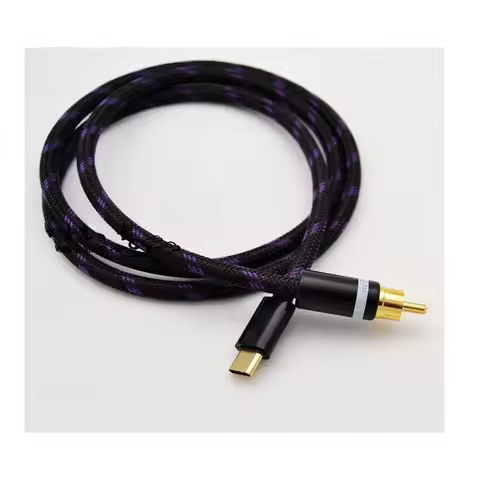 Type-C to RCA Coaxial Audio Cable for Cayin i5 N3 N5ii N52 N5IIS n8 n5mk2 N5 2nd Generation HiBy R3 