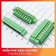 UL-3.81-9-V Terminal Block Plug-in Solder PCB 9 Pins Straight Screw 3.81mm 300V 10A ULO Tech Tech Co