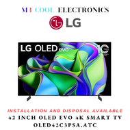 LG OLED42C3PSA.ATC 42 IN LG OLED C2 EVO - 3 YEARS LG WARRANTY &amp; FREE DELIVERY + FREE INSTALLATION *BEST DEAL IN TOWN!*