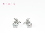 crazysusliki Motta Silver Earring จิวเงินแท้ ดีไซน์เพรชดูเก๋ มีสไตล์ SE-J0201
