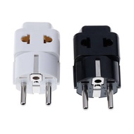 TMOY 1 to 2 Splitter Germany France 5mm plug to universal UK/US/EU/AU 2/ 3 pin soet