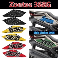 368G Motorcycle Side Sticker Frosted Waterproof Decal for Zontes 368G Zontes368G 2025