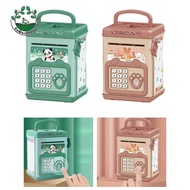 [Whcart] Electronic Piggy Bank Auto Scroll cash Register ATM Piggy Bank ATM Piggy Bank Electronic Mo
