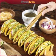 [PETSOLA] Taco Holder Holds 8 Tacos Taco Shell Holder Multifunctional Burritos Mexican Rolls Pancake