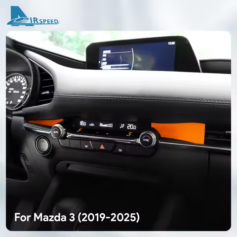 Top Suede Trim LHD RHD Sticker For Mazda 3 Axela BP M3 2019 2020 2021 2022 2023 2024 2025 Car Instru