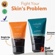 BaliGrosir - Nuface Nu Glow Men Facial Wash 100ml