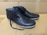 MACANNA 麥坎納 美迪亞系列 真皮休閒鞋 手工鞋 鱷魚皮壓紋 男鞋 US9.5(版型稍小)