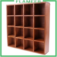 [Flameer] Vintage Wooden Wall Shelf Chest Cabinet for Home DIY Hanging Cupboard Decor