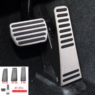 Stainless Steel Car Accelerator Brake Pedal Footrest Pedal Plate Cover for Volvo XC60 XC90 S90 V90 S