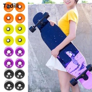 Tadill 4 Pieces Skateboard Wheels Longboard Wheels Cruiser Wheels Roller Wheels with PU Material And