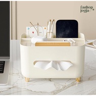 Modern Multifunctional Office Table Tissue Box Storage Organizer Tissue Box Holder