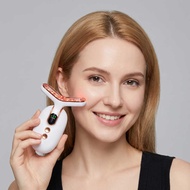 FDA 510K Neck Beauty Device Neck Care Beauty Device Skin Improvement Tricolor Illuminated Facial Mas