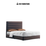 Fabric Bed Frame - Storage Bed - Single, Super Single, Queen &amp; King - Many Colours - Lombardi