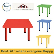 JM-CT102 SQUARE TABLE MADE OF STURDY MATERIAL WITH IRON LEGS