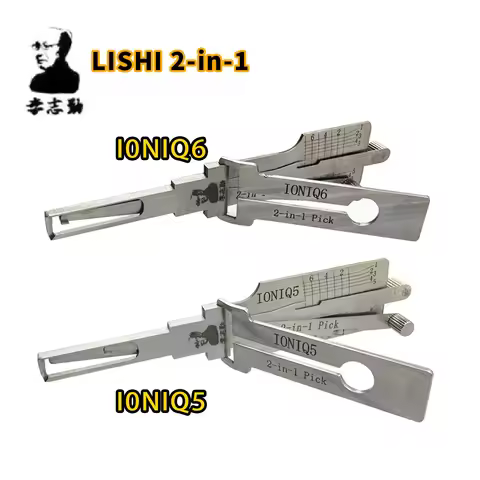 LISHI 2in1 I0NIQ6 I0NIQ5 FOR Hyundai Car Door Lock pick tool Concealed tool Locksmiths tool