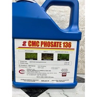 4L CMC Phosate 136 / Glyphosate 13.6% / Select / Mawah / Sekali / Spark / Ken-star