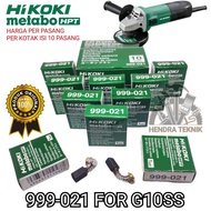 ORIGINAL CARBON BRUSH GRIND HITACHI HI KOKI G10SS COAL BOSTEL CB 021 CHARCOAL SEPUL 999-021 COAL BUS