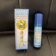 Hong Kong Thailand Original Clear Oil Blue Bottle Eucalyptus Flavor Herb Oil Roll-On Motion Sickness