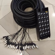 Kabel snake 24ch/Snake cable isi 24 16 in 8out panjang 25m