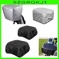 [szgrqkj1] Bike Basket Cover Elastic Cord Protective Cover for Adult Bikes Tricycles