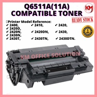 HP Q6511A 11A Compatible LaserJet 2400 2410 2420 2420D 2420N 2420DN 2430 2430N 2430T 2430TN 2430DTN