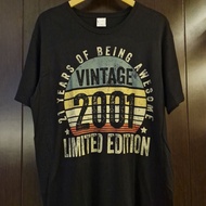 Vintage T-Shirt 2001 Tshirt T-Shirt