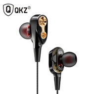 QKZ Dual Driver Earphone HiFi Dengan Mic - QKZ