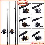 FRRTC Fishing Set Spinning Combo Spinning Reel + Carbon Fiber Fishing Rod Spinning Combo Set Fishing