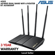 Asus AX1800 Dual Band WiFi 6 Router 1800Mbps RT-AX1800HP (3 Years Local Asus warranty)