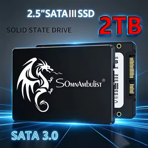 SomnAmbulist SSD 120GB 240GB 480GB 960GB Internal Sata3 Solid State Drive 2.5 128GB 256GB 512GB 1TB 