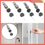 [Lovoski2] Cabinet cam Lock Set Cylinder Cabinet Lock for Dresser Storage Door Cupboard