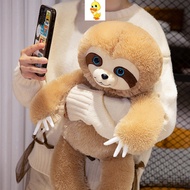 PLUS Cute sloth, sloth doll, sloth plush toy, soft plush toy, cute plush toy, sofa cushion ornament,