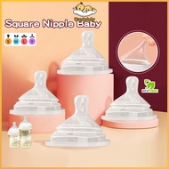 Wonderbaby Baby Square Nipple Wide Neck Teat Hegen Puting Susu Hegen Pacifier Puting Wideneck Anti T