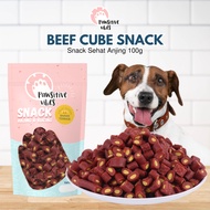 Beef Cube Dog Snack 100gr - Beef Cube Snack For Dogs - Dog Treats - Dog Snack - Dog Food - Dog Dry F