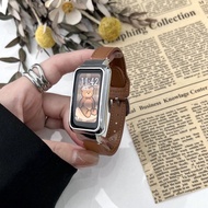 Suitable for Honor band 6/Huawei band 6/Huawei band 7 leather strap, fashionable business style