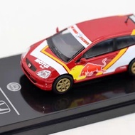 Para64 1/64 Honda Civic Type-R EP3 Civic Racing Car Alloy Car Toy Model Ornaments