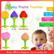 Mainan Gigit Bayi Lembut Berbentuk Buah-Buahan BABY TEETHER FRUIT [WITH BOX] / BIT BABY MODEL FRUIT 