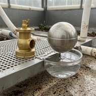 Brass Buoyant Valve Compact 90-Degree Buoyant Valve Water Level Control Metal