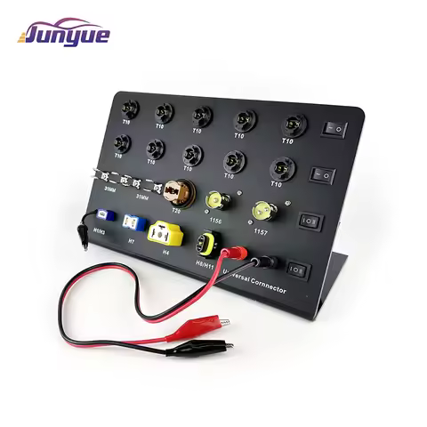 110V-265V to 12V Test Board for Auto Car Headlight HID Xenon LED Bulb T10 W5W Festoon C5W T20 7443 H