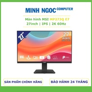 Msi MP273Q E7 27inch Monitor (WQHD 2560 x 1440/ IPS/ 75Hz/ 1 ms) |