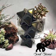 Soul Stone Natural Crystal Obsidian Melkaba