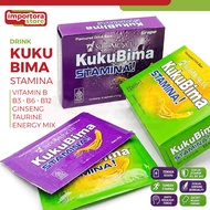 【Energy Sachet】KukuBima Stamina Mango Grape Minuman Tenaga Serbuk Energy Drink 人参能量饮料 6 Sachet asli